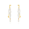Culturesse Elsa Boho Style Shell String Earrings