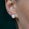 Culturesse Ora Freshwater Pearl Stud Earrings (Gold Posts)