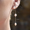 Culturesse Misha Freshwater Pearl Stud Earrings