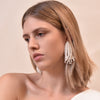 Culturesse Leuuine Pure Love Pearl Tassel Earrings