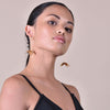 Culturesse Jeane Sculpture Petal Drop Earrings