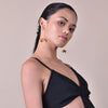 Culturesse Jeane Sculpture Petal Drop Earrings