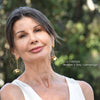 Culturesse Jeane Sculpture Petal Drop Earrings