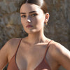 Culturesse Amaris Pomegranate Drop Earrings
