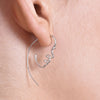 Culturesse Vianca Artsy Face To Face Earrings (Silver)