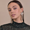 Culturesse Dawn Crystal Diamante Earrings