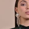 Culturesse Dawn Crystal Diamante Earrings