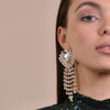 Culturesse Dawn Crystal Diamante Earrings