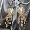 Culturesse Dawn Crystal Diamante Earrings