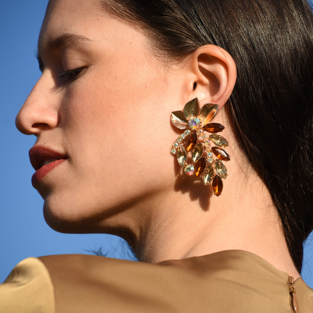 Culturesse Cecelia Dusk Glamour Earrings