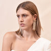 Culturesse Bright Night Crystal Diamante Earrings