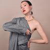 Culturesse Bright Night Crystal Diamante Earrings