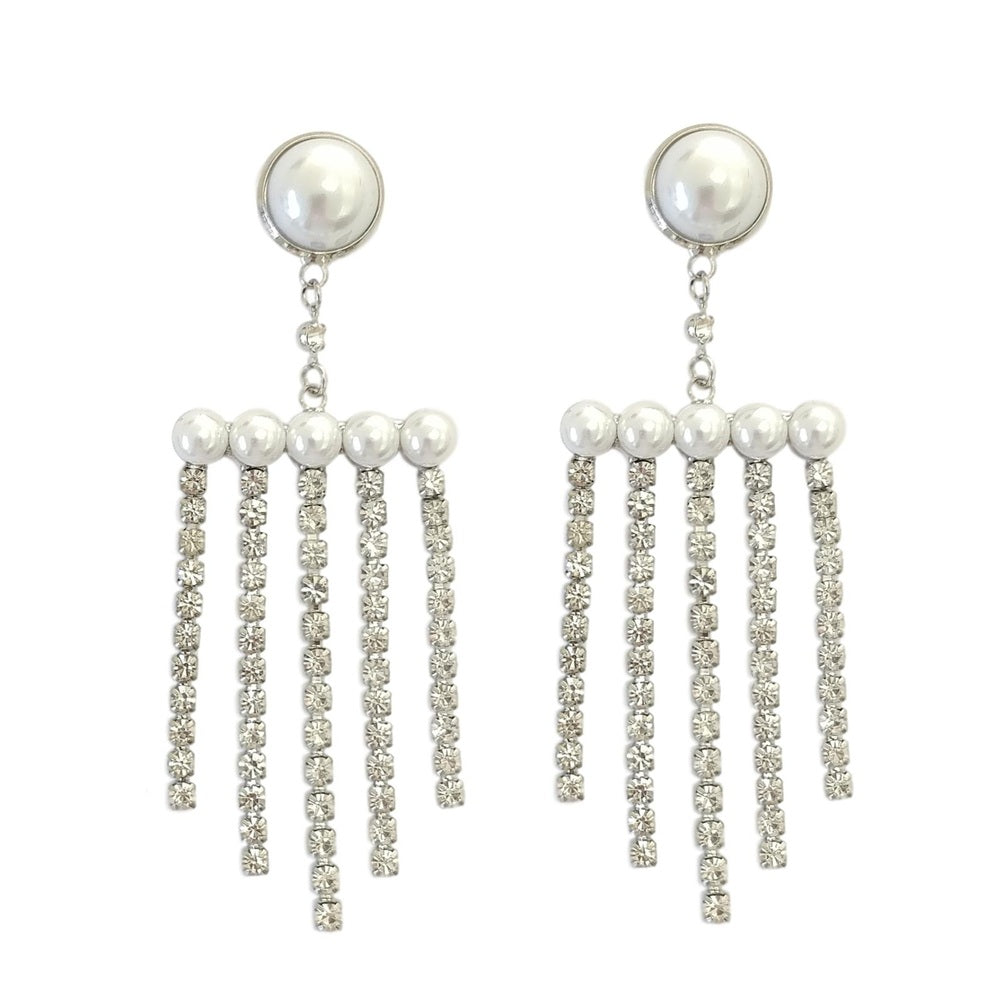 Culturesse Livia Tassel Glamour Earrings