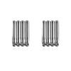 Culturesse Blaine Geo Statement Earrings (Silver)