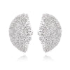 Culturesse Deanna Catwalk Diamante Statement Earrings