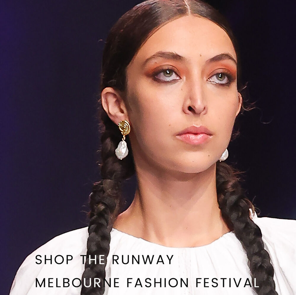 Culturesse Aurelia 24K Baroque Pearl Drop Earrings (Imperfect No.4)