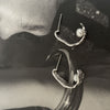 Culturesse Delmare Artsy Sculpture Curve Pearl Earrings