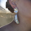 Culturesse Reva Shell Sparkle Earrings