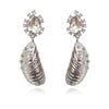 Culturesse Reva Shell Sparkle Earrings