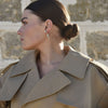 Culturesse Austen Diamante Thorn Earrings
