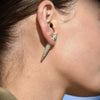 Culturesse Austen Diamante Thorn Earrings