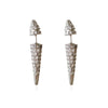 Culturesse Austen Diamante Thorn Earrings