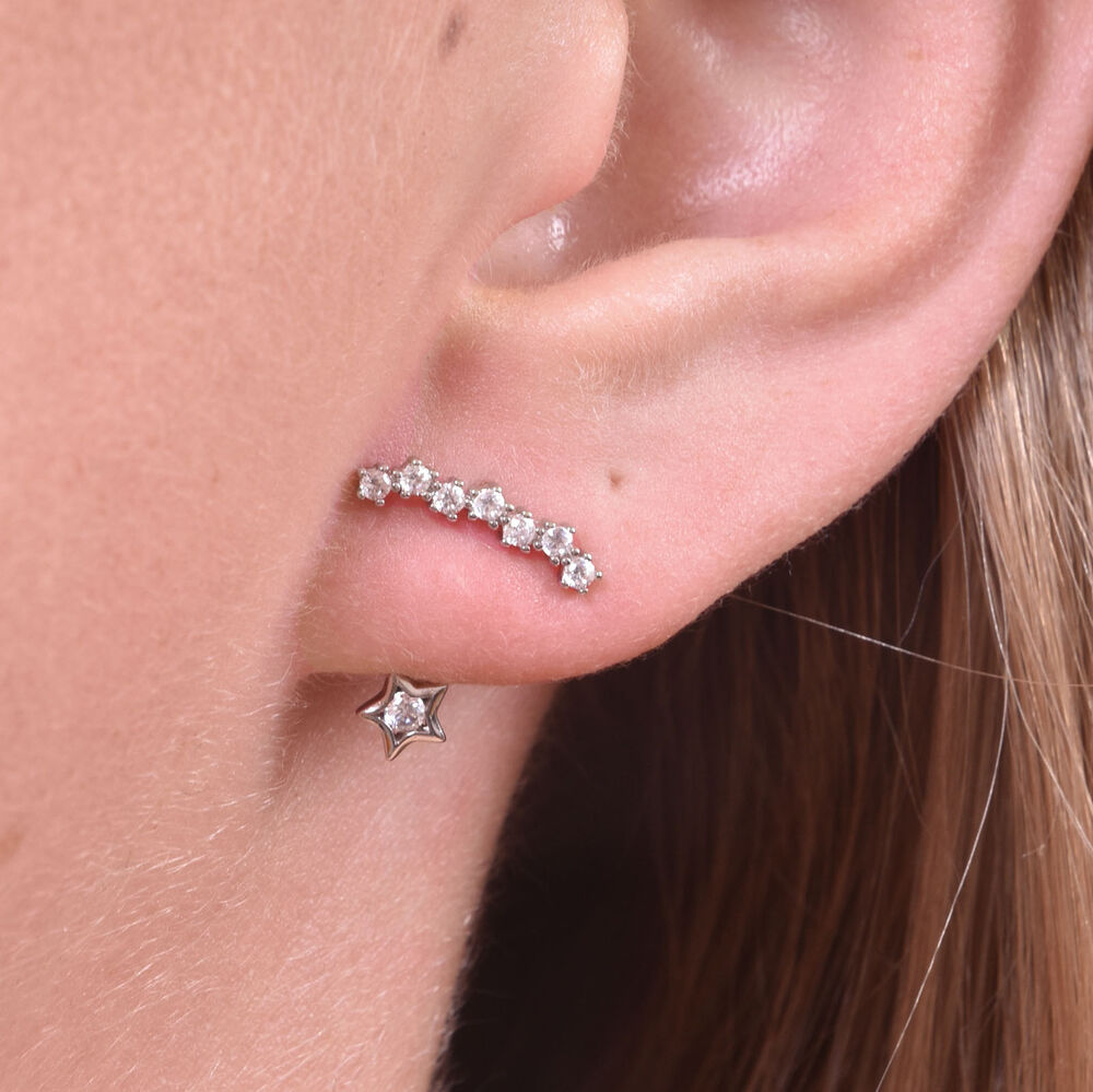 Culturesse Alane Shooting Star Earrings
