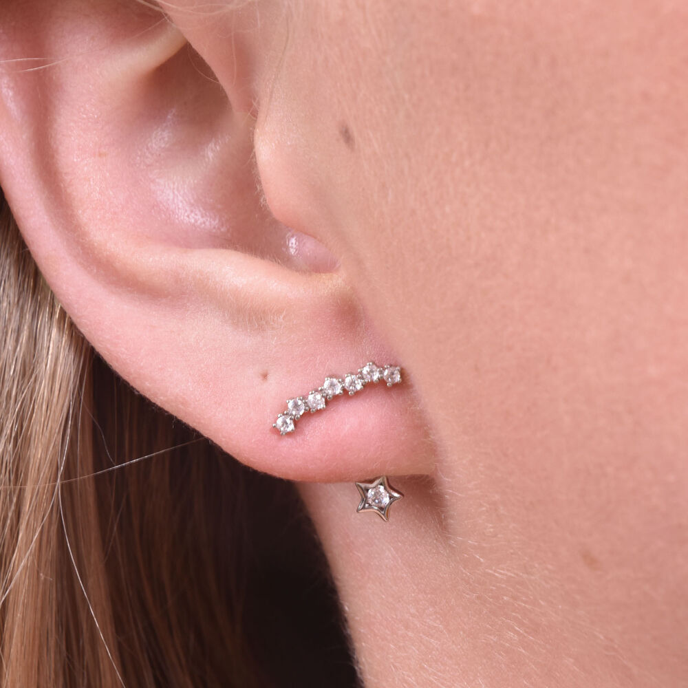 Culturesse Alane Shooting Star Earrings