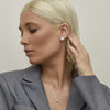 Culturesse Cami Shell Screwback Earrings
