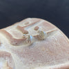 Culturesse Cami Shell Screwback Earrings