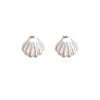 Culturesse Cami Shell Screwback Earrings