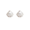 Culturesse Cami Shell Screwback Earrings