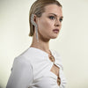 Culturesse Alouette Single Ear Contour Climber Earring