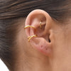 Culturesse Cali Ear Contour Minimalist Cuff Earring (Single Piece)