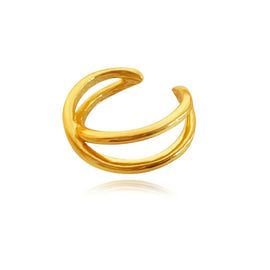 Culturesse Cali Ear Contour Minimalist Cuff Earring (Single Piece)
