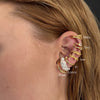 Culturesse Drea Ear Contour Minimalist Cuff Earring (Single Piece)