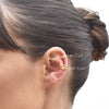 Culturesse Tori Ear Contour Minimalist Cuff Earring (Single Piece)