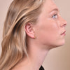 Culturesse Ava Gold Filled Snake Stud Earrings