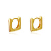 Culturesse New Frame of Mind Huggie Earrings (Gold)