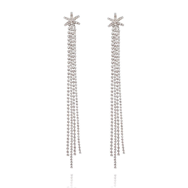 Culturesse Miranda Crystal Diamante Earrings