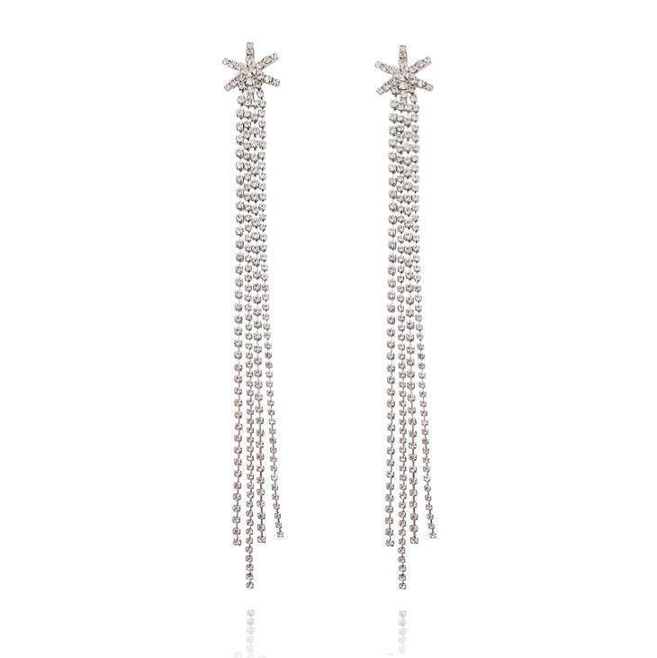 Culturesse Miranda Crystal Diamante Earrings