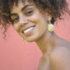 Culturesse Acela Beach Goddess Star Shell Earrings