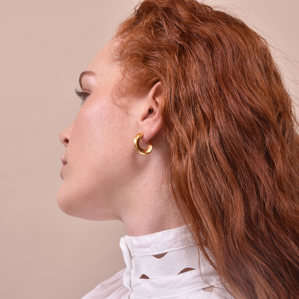 Culturesse Maude Contemporaty Curve Earrings