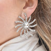 Culturesse Stealing Sunlight Statement Earrings