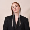 Culturesse Opal Catwalk Long Drop Earrings
