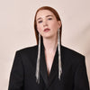 Culturesse Opal Catwalk Long Drop Earrings