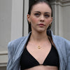 Culturesse Enoa Fine Twist Huggie Earrings (Gold Vermeil)