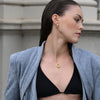 Culturesse Enoa Fine Twist Huggie Earrings (Gold Vermeil)