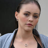Culturesse Enoa Fine Twist Huggie Earrings (Silver)