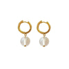 Culturesse Loulou Transparent Drop Earrings